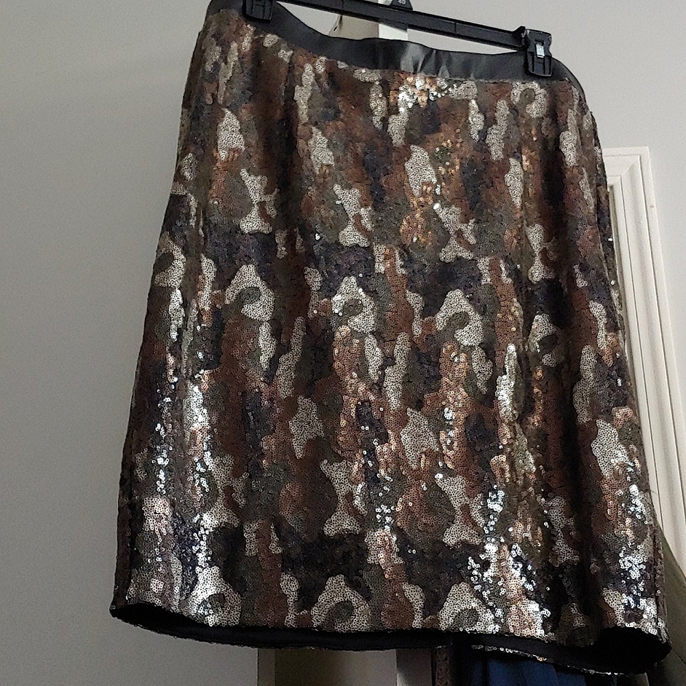 Sequin skirt